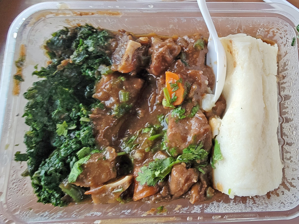 IMGARD - Ugali, nyama and Sukuma wiki